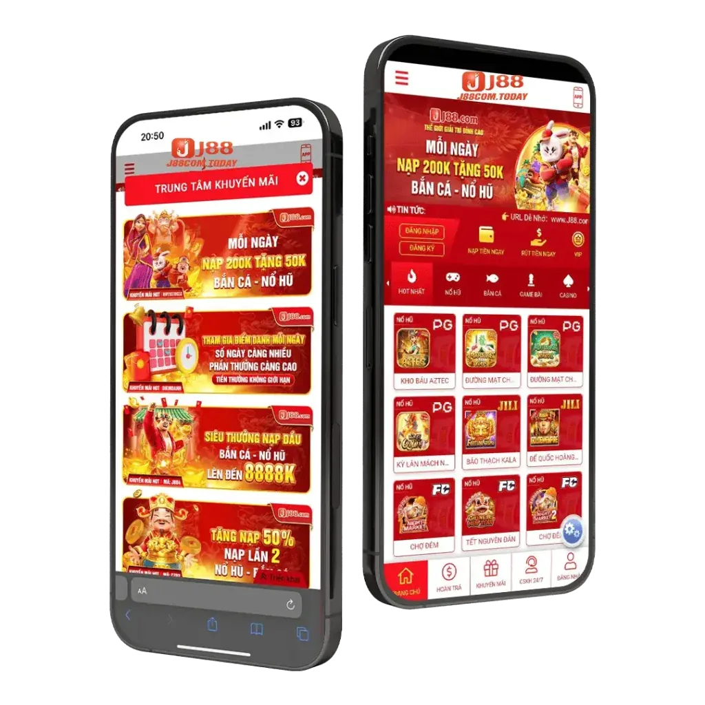 Giao diện người dùng TF88 trực quan trên màn hình di động, dễ sử dụng